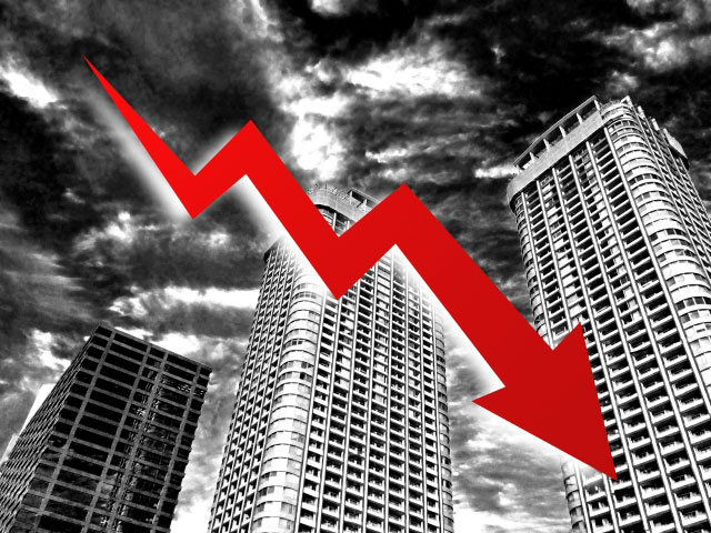 不動産価格の下落
